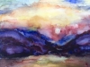 Erin's watercolor landscape