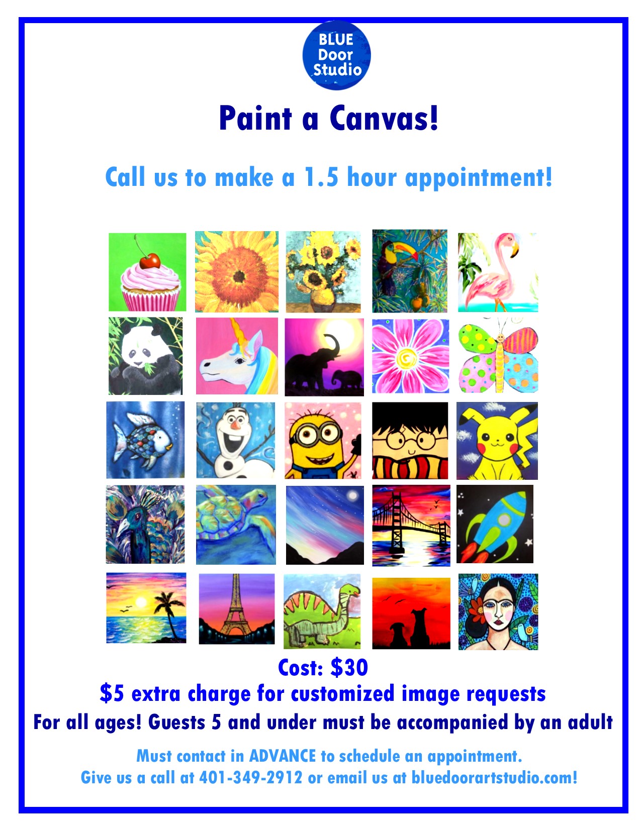 2019 Summer Art Camps And Classes Blue Door Art Studio Smithfield Ri