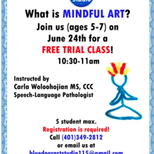 Mindful Art For Kids Trail Class