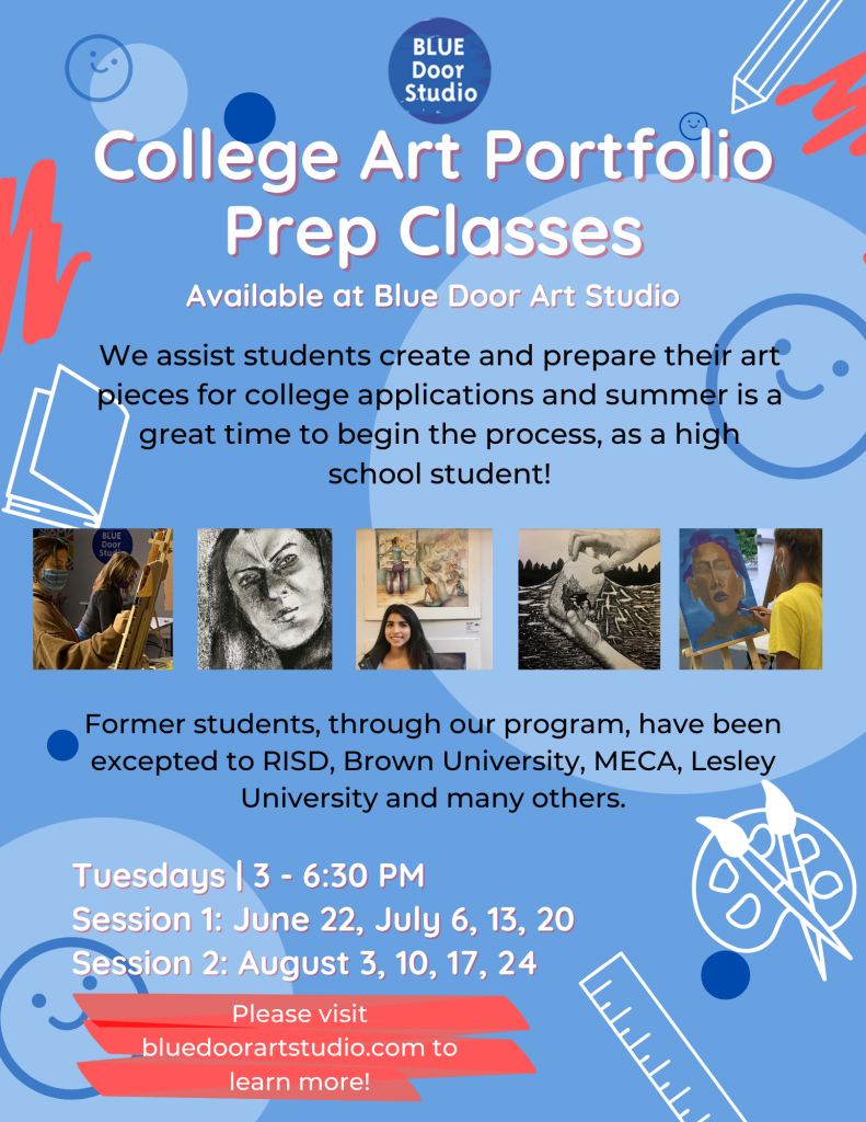 college-art-portfolio | Blue Door Art Studio in Smithfield/North ...